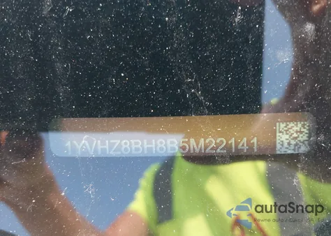 2011 Mazda Mazda6 I Sport из США, поврежденный, VIN 1YVHZ8BH8B5M22141